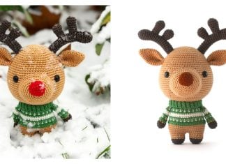 Amigurumi Reindeer Free Crochet Pattern
