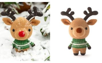 Amigurumi Reindeer Free Crochet Pattern