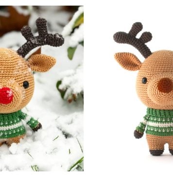 Amigurumi Reindeer Free Crochet Pattern