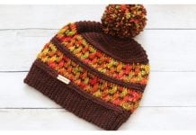Autumn Maple Beanie Free Crochet Pattern and Video Tutorial Autumn Maple Beanie Free Crochet Pattern and Video Tutorial