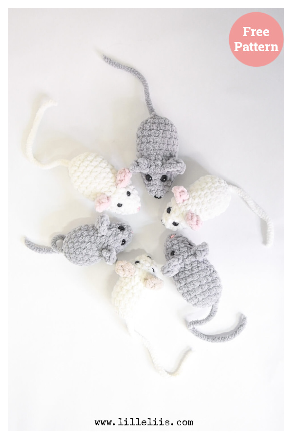Brave Little Mouse Amigurumi Free Crochet Pattern