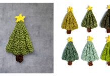 Christmas Tree Ornament Free Crochet Pattern