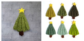 Christmas Tree Ornament Free Crochet Pattern