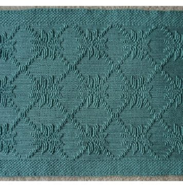 Frost Flowers Baby Blanket Free Crochet Pattern