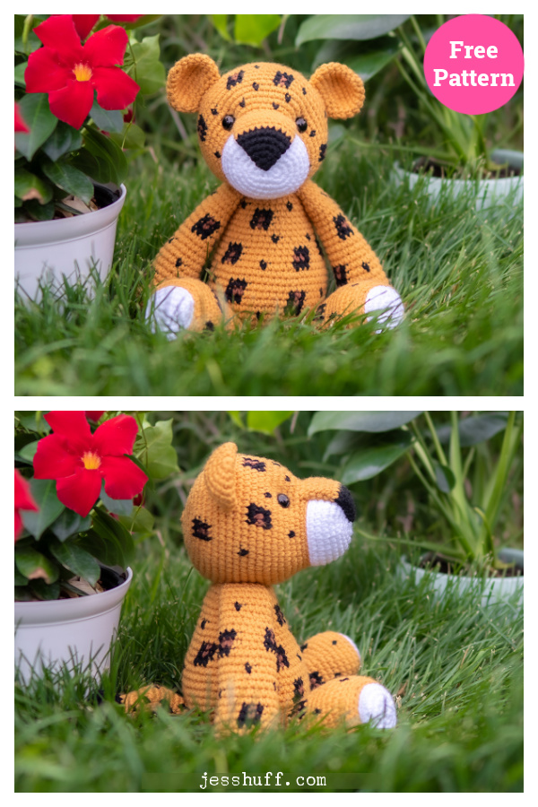 Jade the Jaguar Amigurumi Free Crochet Pattern