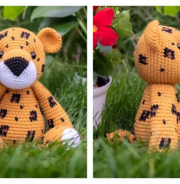 Jade the Jaguar Amigurumi Free Crochet Pattern