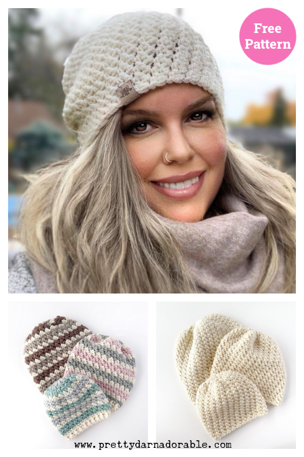 Rainer Slouchy Hat Free Crochet Pattern
