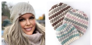 Rainer Slouchy Hat Free Crochet Pattern