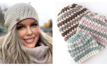 Rainer Slouchy Hat Free Crochet Pattern