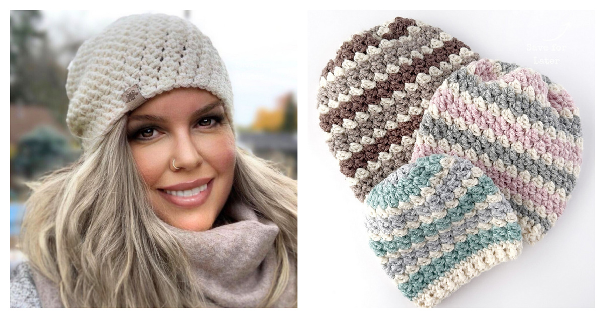Rainer Slouchy Hat Free Crochet Pattern