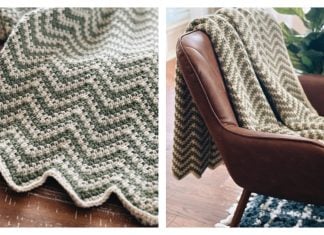 Riley Throw Free Crochet Pattern and Video Tutorial