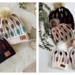 Starlight Mosaic Hat Free Crochet Pattern and Video Tutorial