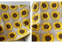 Sunny Days Blanket Free Crochet Pattern