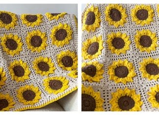 Sunny Days Blanket Free Crochet Pattern