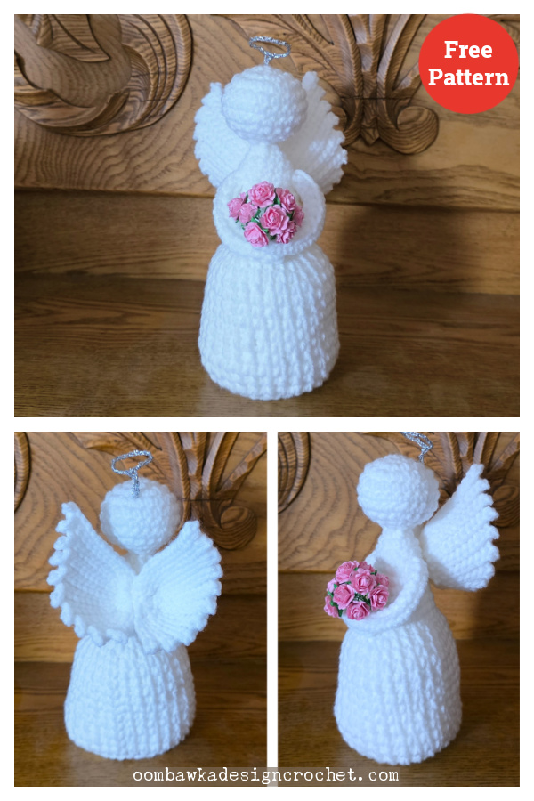 Thinking of You Angel Free Crochet Pattern