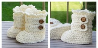 Toddler Classic Boots Free Crochet Pattern