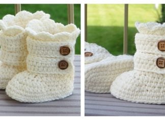 Toddler Classic Boots Free Crochet Pattern