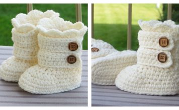 Toddler Classic Boots Free Crochet Pattern