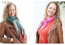 Beginner Tunisian Scarf Free Crochet Pattern