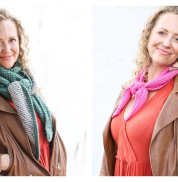 Beginner Tunisian Scarf Free Crochet Pattern