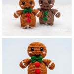 Gerry the Gingerbread Amigurumi Free Crochet Pattern
