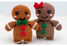 Gerry the Gingerbread Amigurumi Free Crochet Pattern