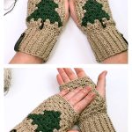 Granny Tree Gloves Free Crochet Pattern and Video Tutorial