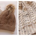 Harvest Stitch Hat Free Crochet Pattern