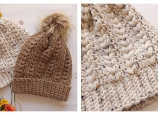 Harvest Stitch Hat Free Crochet Pattern
