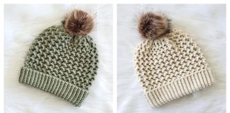 Hillside Beanie Free Crochet Pattern