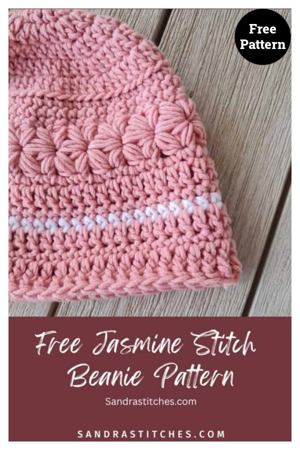 Jasmine Stitch Betty Hat Free Crochet Pattern