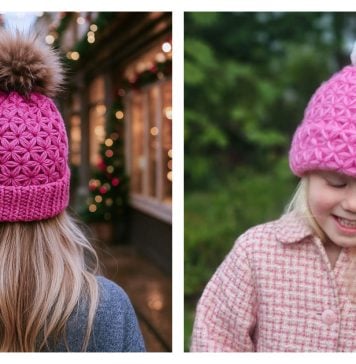 Jasmine Stitch Hat Crochet Patterns