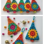 Jolly Bauble Christmas Tree Free Crochet Pattern