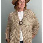 Lotte Lace Shrug Free Crochet Pattern and Video Tutorial