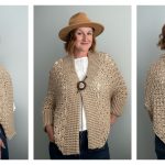 Lotte Lace Shrug Free Crochet Pattern and Video Tutorial