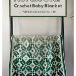 Nordic Star Mosaic Baby Blanket Free Crochet Pattern
