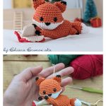 Paige the Reading Fox Free Crochet Pattern