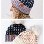 Peek Beanie Free Crochet Pattern