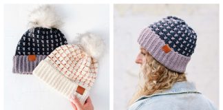 Peek Beanie Free Crochet Pattern