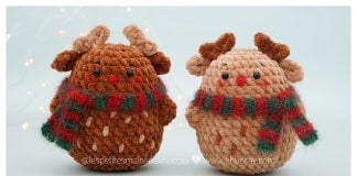 Potato the Reindeer Amigurumi Free Crochet Pattern