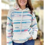 Solara Hoodie Free Crochet Pattern and Video Tutorial