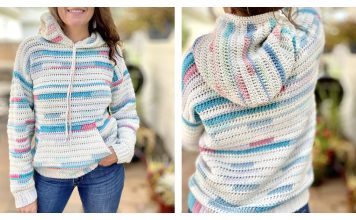 Solara Hoodie Free Crochet Pattern and Video Tutorial