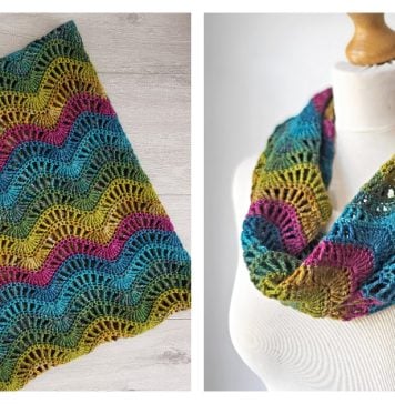 Solas Cowl Free Crochet Pattern