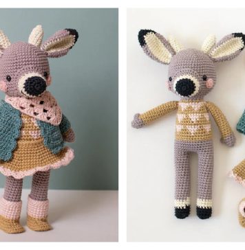 Amigurumi Aurora Deer Free Crochet Pattern