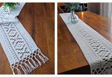 Boho Chic Table Runner Free Crochet Pattern Boho Chic Table Runner Free Crochet Pattern
