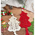 Christmas Tree Ornament Free Crochet Pattern