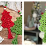 Christmas Tree Ornament Free Crochet Pattern