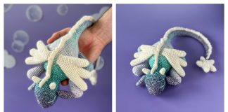 Dreamy the Sleepy Dragon Free Crochet Pattern