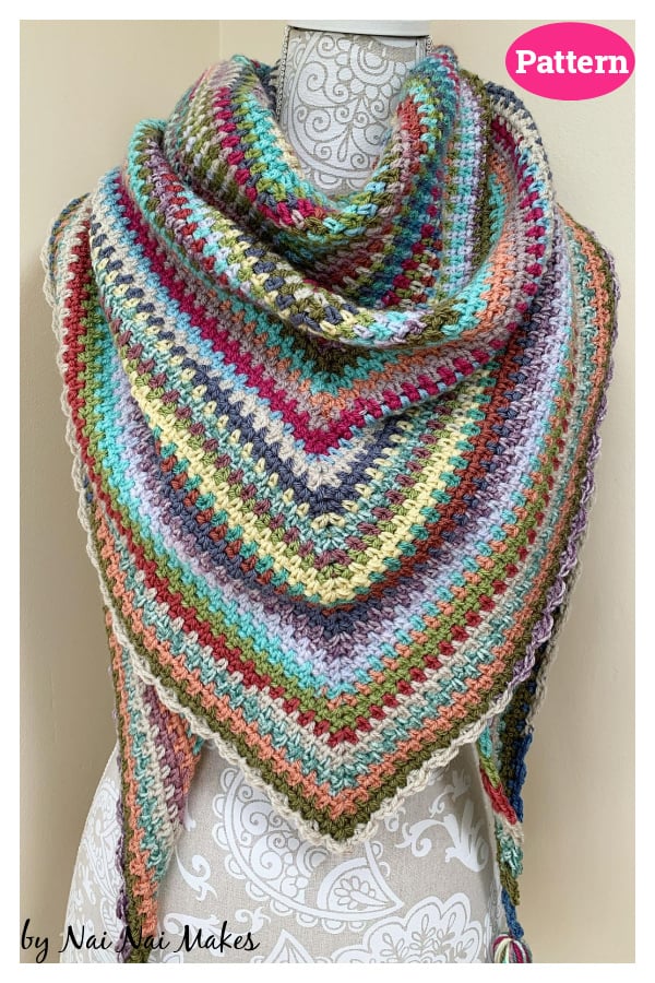 Jane Shawl Crochet Pattern