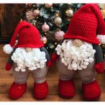 Jumbo Gnome Amigurumi Crochet Pattern and Video Tutorial